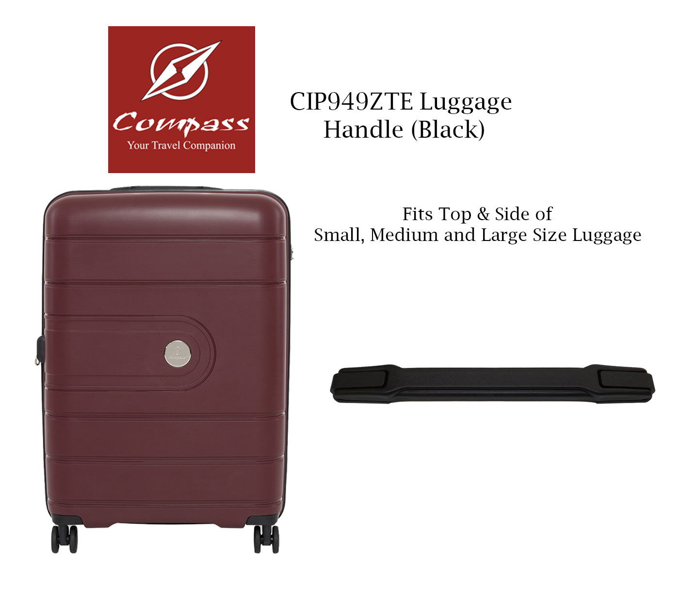 CIP949ZTE Top and Side Handle