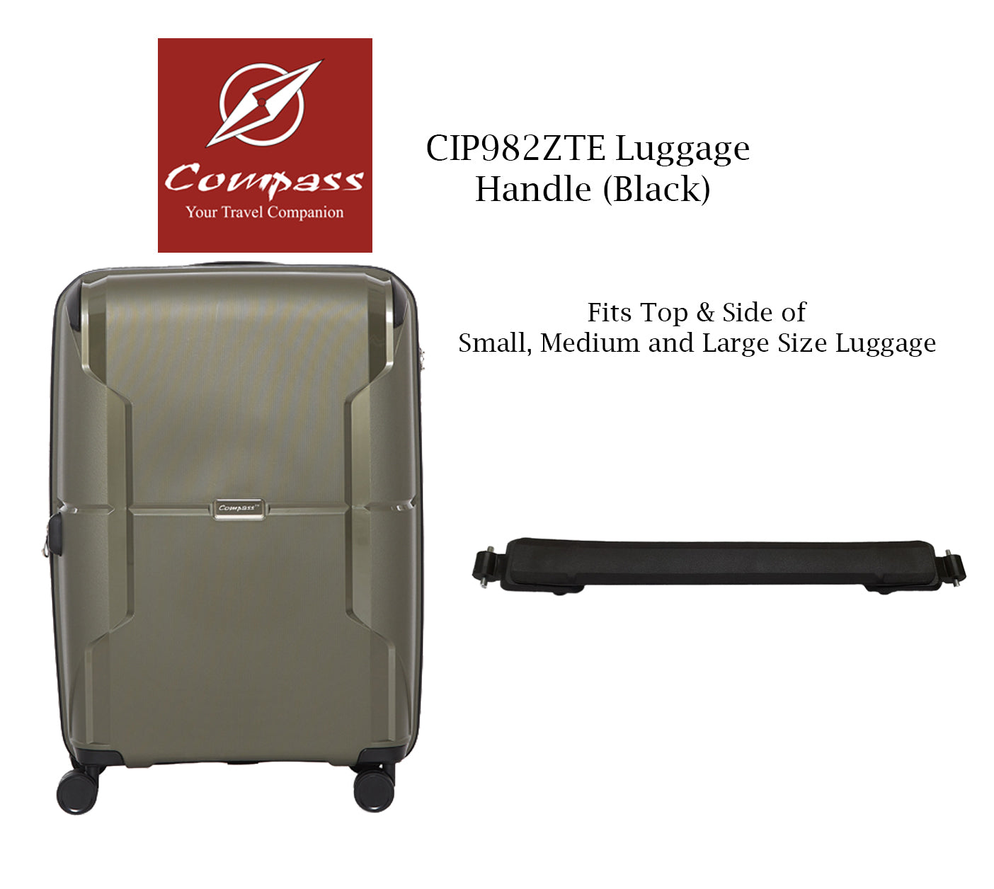 CIP982ZTE Top and Side Handle
