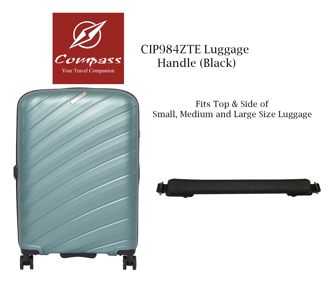 CIP984ZTE Top and Side Handle