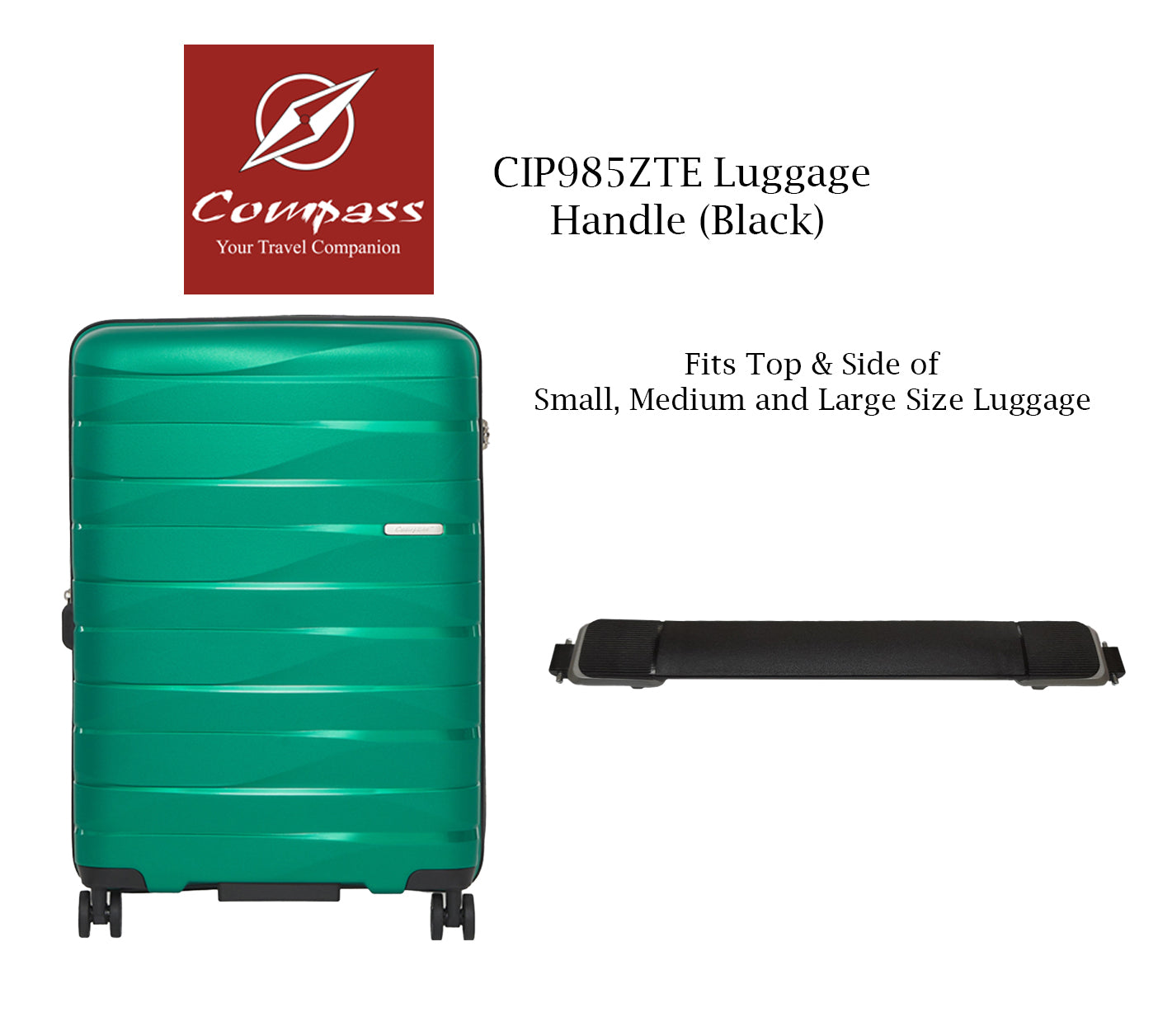 CIP985ZTE Top and Side Handle